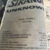 Strange Unknown May 1969 1st Issue #1 Astral Travel Vampires Witches ESP