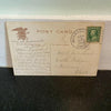 Covered Bridge Monroeville Ohio Postcard Vintage 1909 Horse Wagon monroville