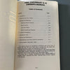 Chevrolet S-10 1986 Owner's Manual vintage pick-up truck repair