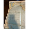 Map of the World Vintage 1941 WW2 Aged Paper National Geographic 41" x 22" Print
