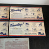 New York Central System Railroad Ink Blotter Lot of 5 1950s Vintage Advertising Trains