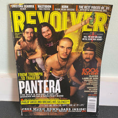 Revolver February 2006 magazine Heavy Metal Music Pantera Dimmu Borgir Korn