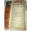 Stag Magazine February 1966 Adventure Pinup Mort Kunstler Cover US Marines USMC