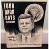 1963 Four Dark Days in History JFK's Assassination A Photo History Book Vintage
