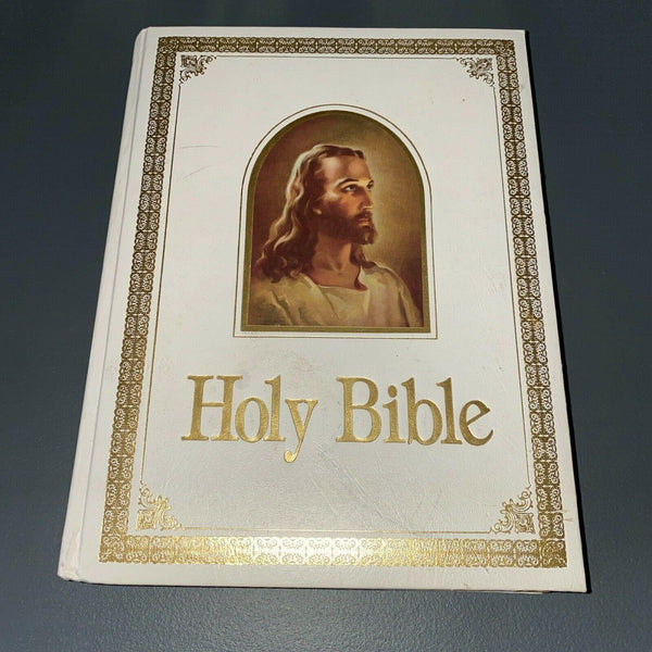 Holy Bible KJV Vintage 1971 Regency 700W Words of Christ in Red Christianity